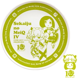 世界樹の迷宮 10th Anniversary ミニプレート SQ4 ソードマン&フォートレス【専売商品】