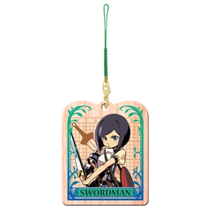 「世界樹の迷宮 10th Anniversary」木製ストラップ 06(ソードマン)【専売商品】