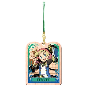 「世界樹の迷宮 10th Anniversary」木製ストラップ 08(フェンサー)【専売商品】