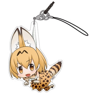 けものフレンズ サーバル アクリルつままれストラップ