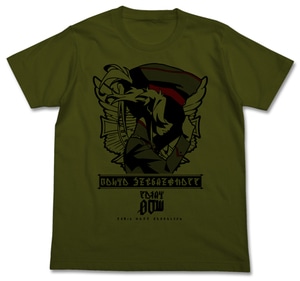 ターニャ・デグレチャフ ポートレートTシャツMOSS-L