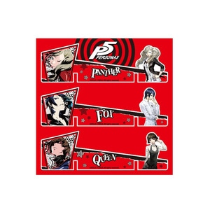 ペルソナ5 アクリル万年カレンダー 着せ替えパーツ(高巻杏・喜多川祐介・新島真)