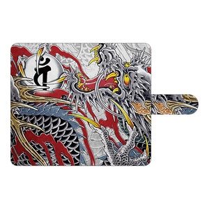 『龍が如く』桐生の昇り龍スマホケースM