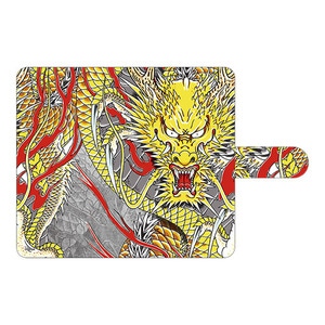 『龍が如く』龍司の黄龍スマホケースM