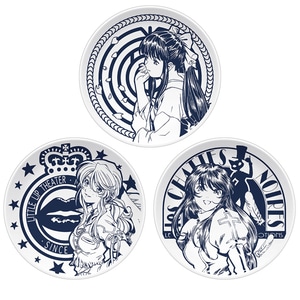 『サクラ大戦』三都ヒロイン豆皿三枚セット