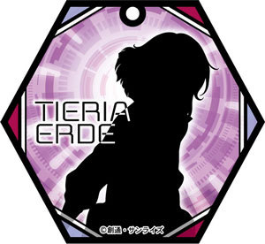 「機動戦士ガンダム00」ステンドグラスアートキーホルダー　ティエリア・アーデ