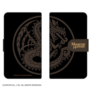 「モンスターハンター」ダイアリースマホケース for マルチサイズ【M】 01（モチーフ）
