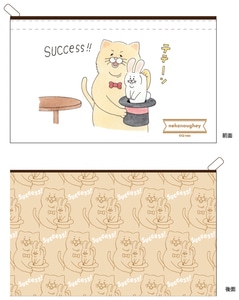 ネコノヒーコットンポーチA(手品)