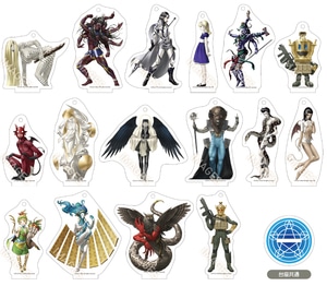 真・女神転生 DEEP STRANGE JOURNEY　トレーディング　仲魔アクリルキーチェーン全16種