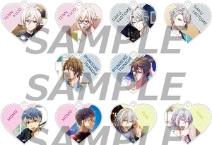 アイナナ日和 トレーディングハート型アクリルキーホルダー PACK（TRIGGER+Re:vale Ver.）(エビテン・イベント専売商品)