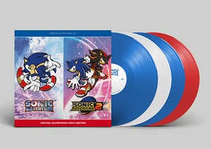 SONIC ADVENTURE & SONIC ADVENTURE 2OFFICIAL SOUNDTRACK SIGNED LIMITED EDITION