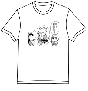 『ポプテピピック』×『BLAZBLUE』コラボTシャツ　Sサイズ※2025年11月中旬出荷分