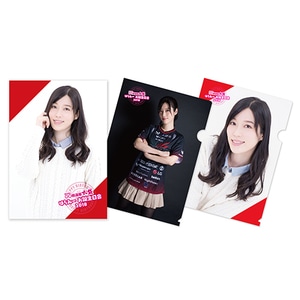 『原由実の○○放送局 大盛』はらみーお誕生日会 撮り下ろしパンフレット+クリアファイル2種セット