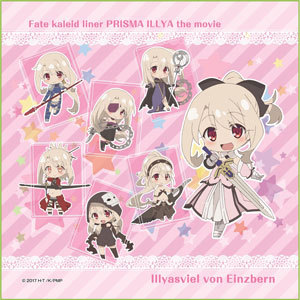 「劇場版Fate/kaleid liner プリズマ☆イリヤ 雪下の誓い」飾れるキャラクターミニタオル イリヤ