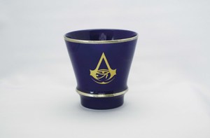 アサシン クリード　オリジンズ　有田焼グラス　瑠璃/オリジンクレスト※2025年11月中旬出荷分