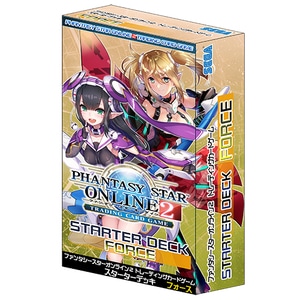 ファンタシースターオンライン2 トレーディングカードゲーム スターターデッキ フォース