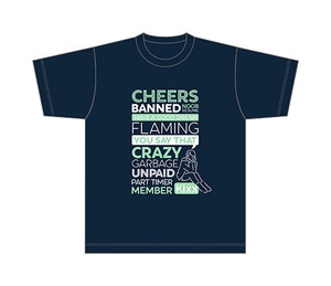 青木瑠璃子のアイコン社員用TシャツLサイズ