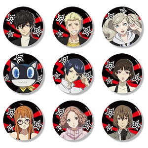 PERSONA5 the Animation 秀尽学園高校購買部 トレーディング缶バッジ【受注生産】
