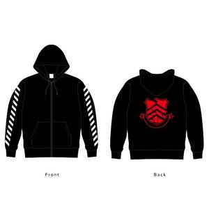 PERSONA5 the Animation 秀尽学園高校購買部 ENVYMコラボジップアップパーカー【受注生産】 Black/Mサイズ
