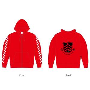 PERSONA5 the Animation 秀尽学園高校購買部 ENVYMコラボジップアップパーカー【受注生産】 Red/Mサイズ