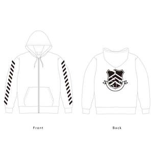 PERSONA5 the Animation 秀尽学園高校購買部 ENVYMコラボジップアップパーカー【受注生産】 White/Mサイズ