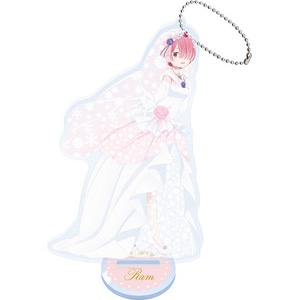 Re:ゼロから始める異世界生活　スタンド付きビッグアクリルキーホールダーウエディングラム