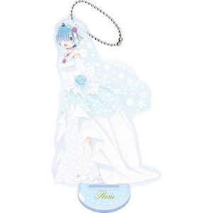 Re:ゼロから始める異世界生活　スタンド付きビッグアクリルキーホールダーウエディングレム