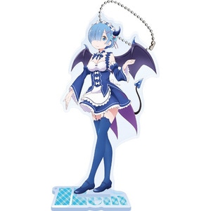 Re:ゼロから始める異世界生活　スタンド付きビッグアクリルキーホールダー天使小悪魔レム