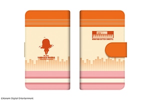 ひなビタ♪ 手帳型スマホケース山形まり花　【サイズ：M】