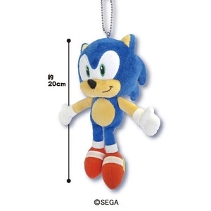 ソニック・ザ・ヘッジホッグぬいぐるみボールチェーン(ソニック)