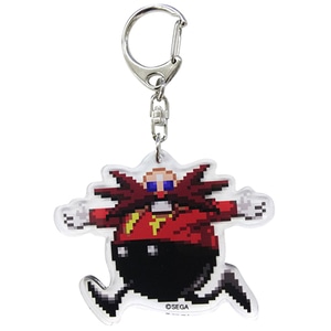 アクリルキーホルダー クラシックソニック ドット Dr.エッグマン