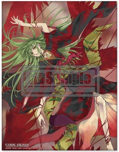 「コードギアス 反逆のルルーシュ」CLAMPイラスト キャンバスアート(C.C.)