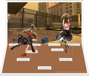 P3D＆P5D アクリルスタンドジオラマ　新島 真＆奥村 春※2025年11月中旬出荷分