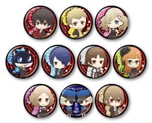 ペルソナ5 デフォルメ缶バッジA