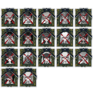 ダンガンロンパ　遺影アクリルバッジ　Vol.1(DR)※2023年4月頃出荷