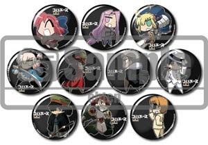 「コハエースGO」経験値イラスト ぐだぐだトレーディング缶バッジ