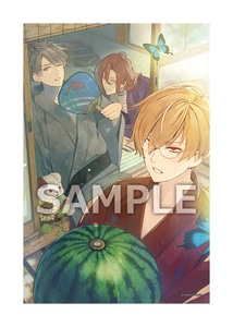 ニル・アドミラリの天秤 クロユリ炎陽譚　マイクロファイバータオル