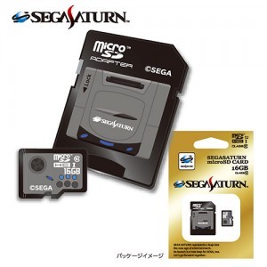 セガサターン microSDHCカード（16GB）+SDアダプターセットSEGASATURN microSD CARD 16GB