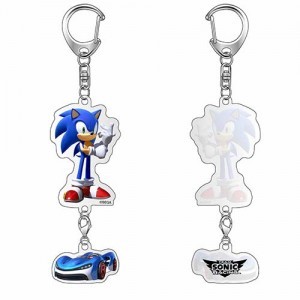 『チームソニックレーシング』連結キーホルダー ソニック