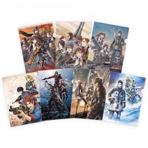10th企画『戦場のヴァルキュリア』歴代タイトルクリアファイル7枚セット