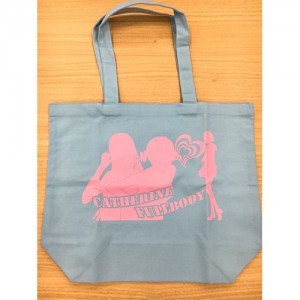 キャサリン・フルボディ　トートバッグ ライトブルー※2025年11月中旬出荷分