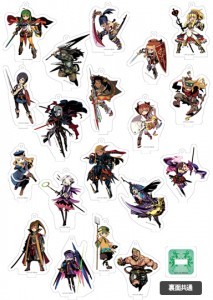 世界樹の迷宮X（CROSS） アクリルキーチェーン 全19種ブラインドパッケージ