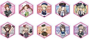 ガールズ＆パンツァー戦車道大作戦！　アクリルバッジB
