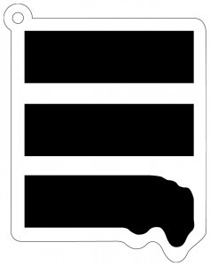 『さんたく!!!～Chapter2～』アクリルキーホルダー「三」ロゴver.