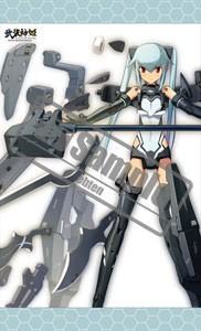 「武装神姫」島田フミカネイラスト ストラーフ bis B2タペストリー