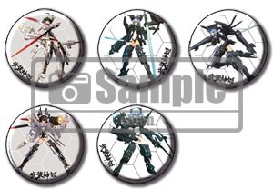 「武装神姫」島田フミカネイラスト ストラーフ ブラインド缶バッジVer.2