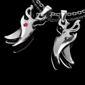 【WonderlandWars】モチーフペンダント-スカーレット＆ヴァイス