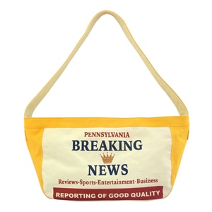 NEWS PAPER BAGイエロー
