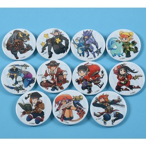 FINAL FANTASY XI　缶バッジコレクション　-拡張ディスクジョブセット-