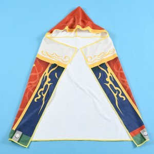 FINAL FANTASY XI　バーミリオクローク風フードタオル